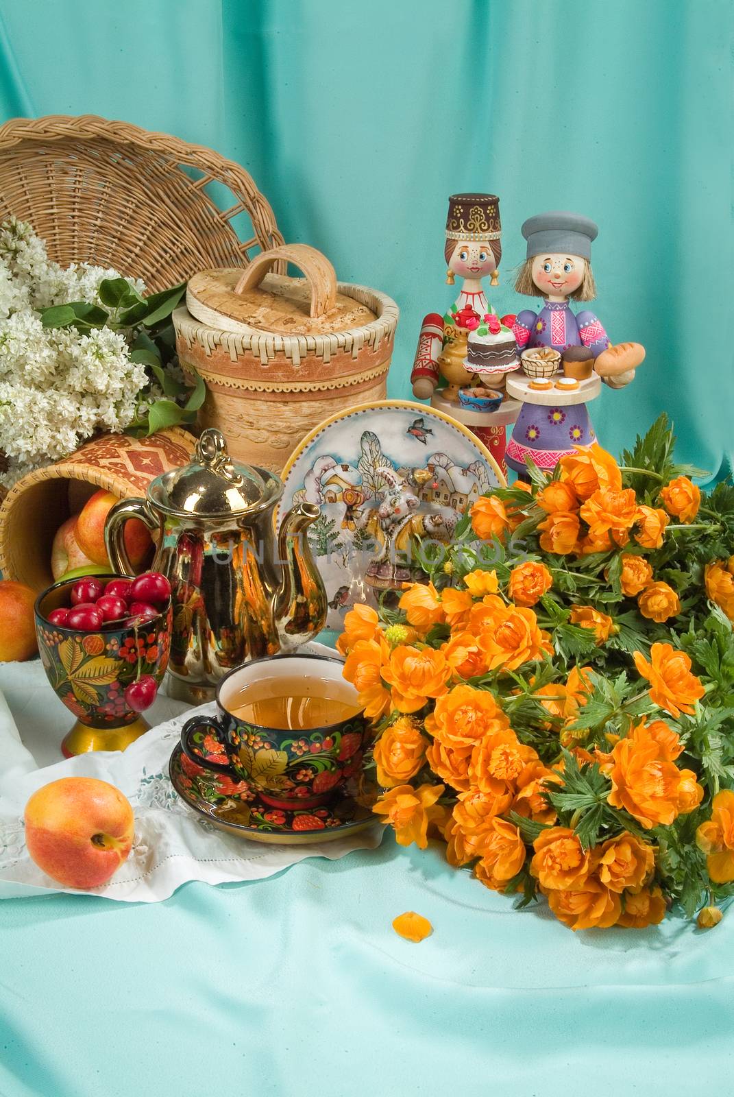 Still Life In Russian Country Style by Fotoskat