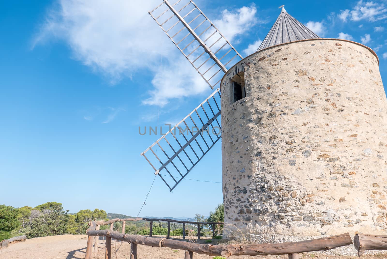 Discovery of the island of Porquerolles in summer. Deserted beaches and pine trees in this landscape of the French Riviera, Var.