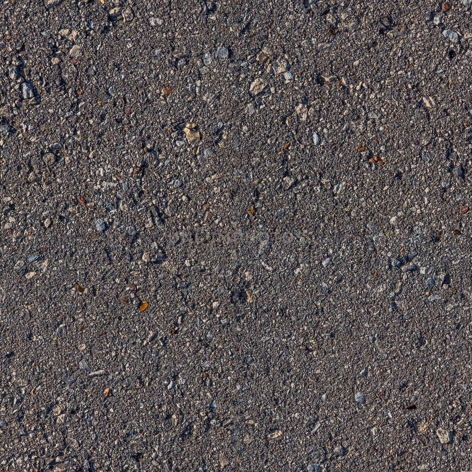 square seamless asphalt texture in direct sunlight
