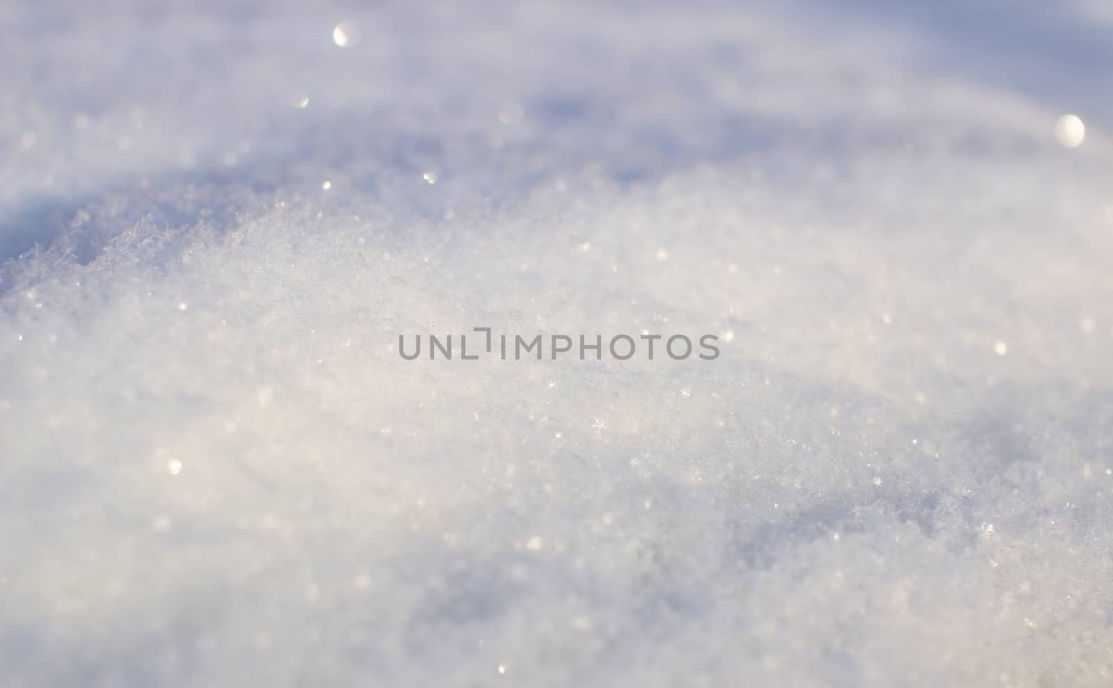 Clean, white snow close-up. Winter background. High quality photo