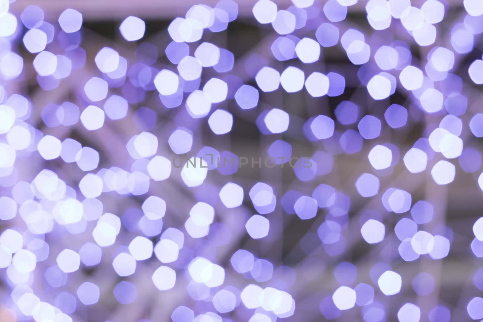 Blur - abstract bokeh circle string lights for background wallpaper