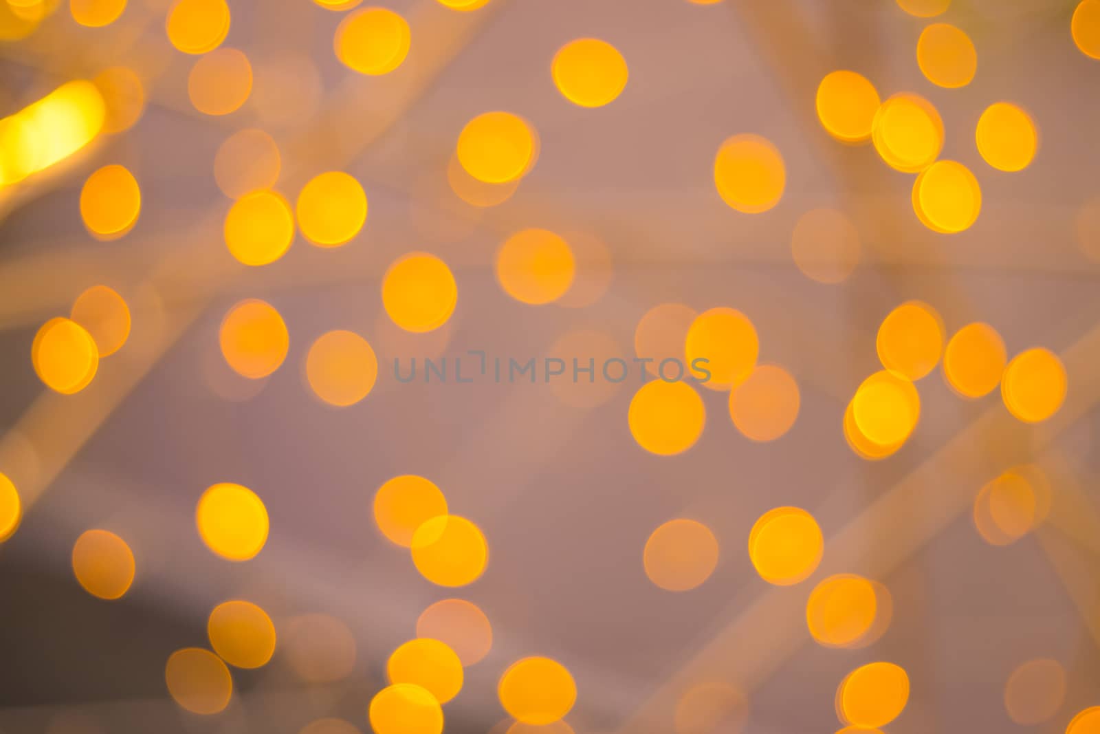 Blur - abstract bokeh circle string lights for background wallpaper
