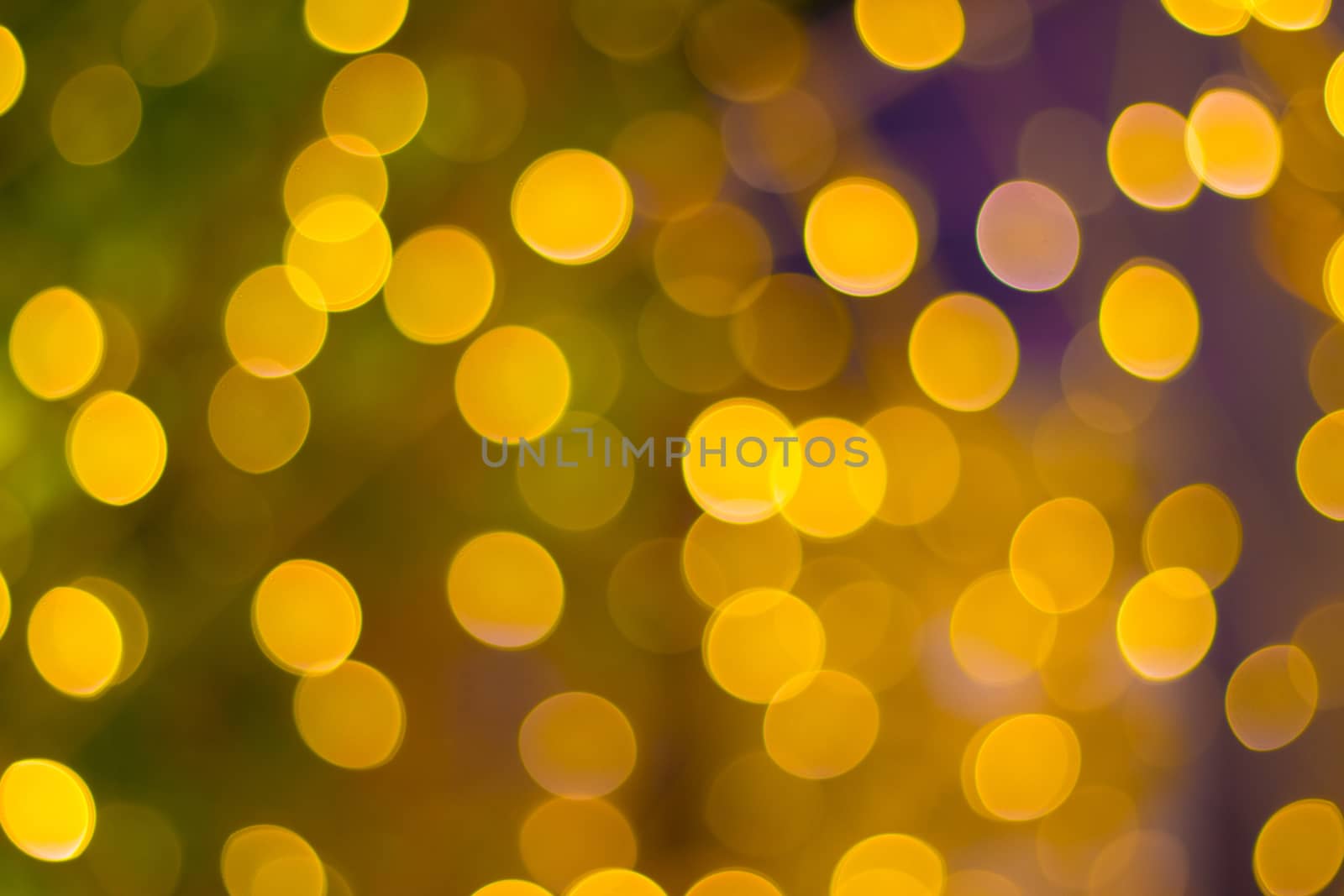 Blur - abstract bokeh circle string lights for background wallpaper
