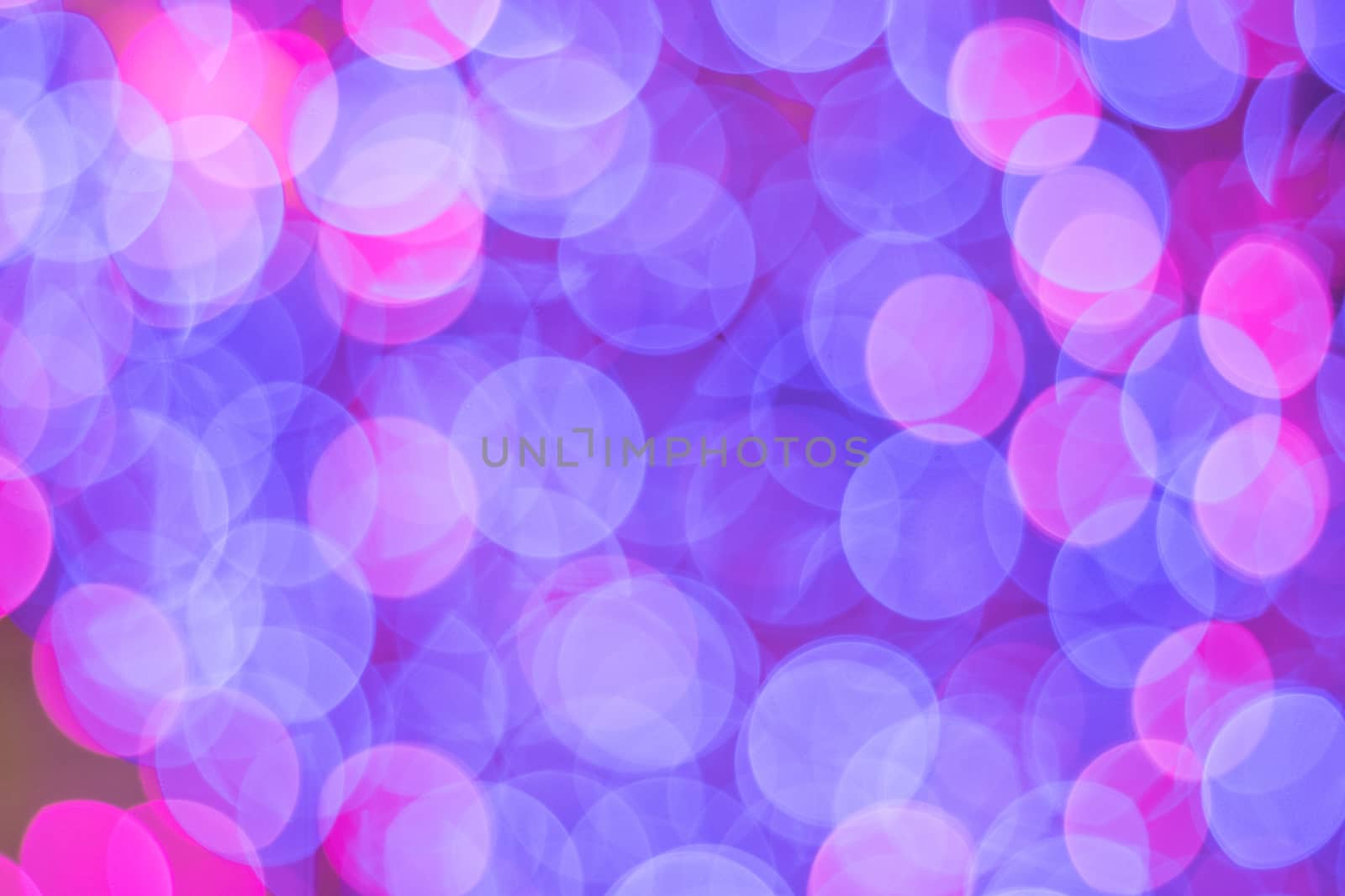Blur - abstract bokeh circle string lights for background wallpaper