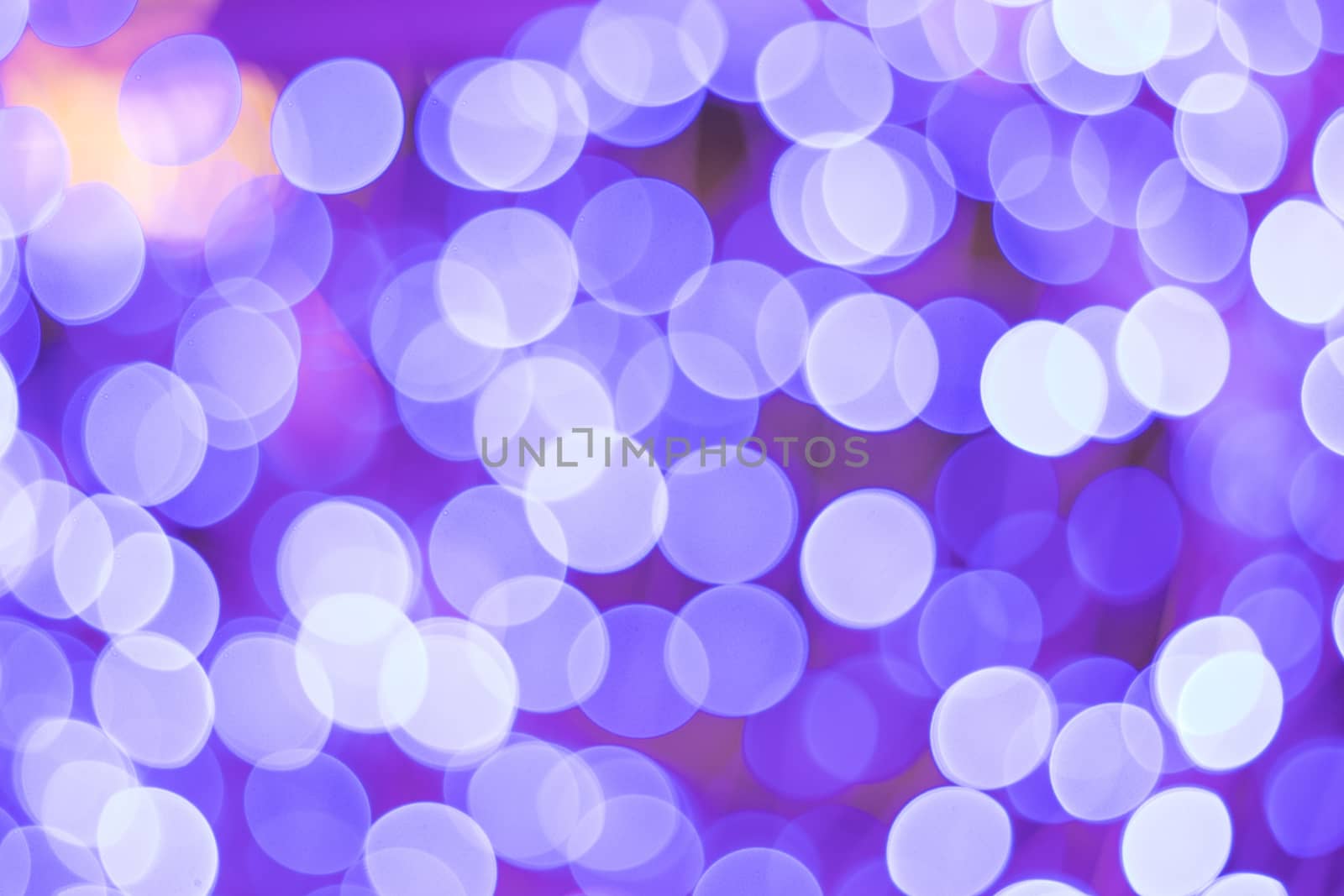 Blur - abstract bokeh circle string lights for background wallpaper