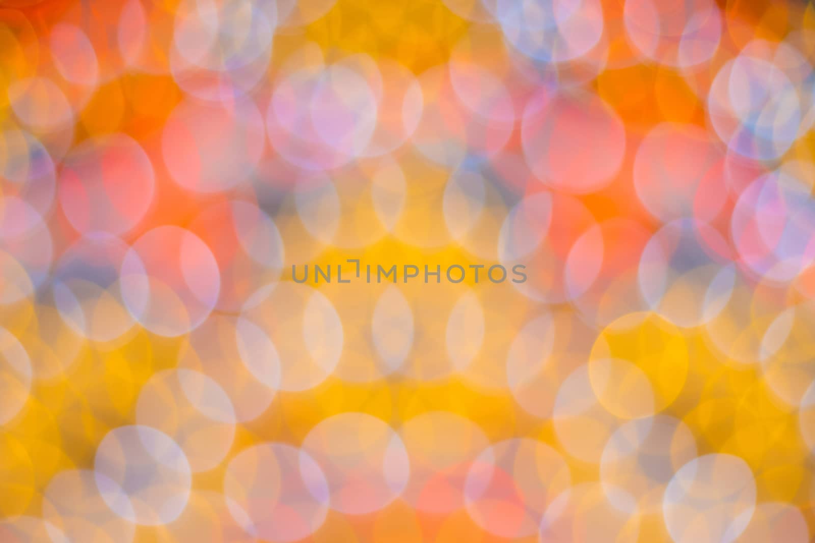 Blur - abstract bokeh circle string lights for background wallpaper
