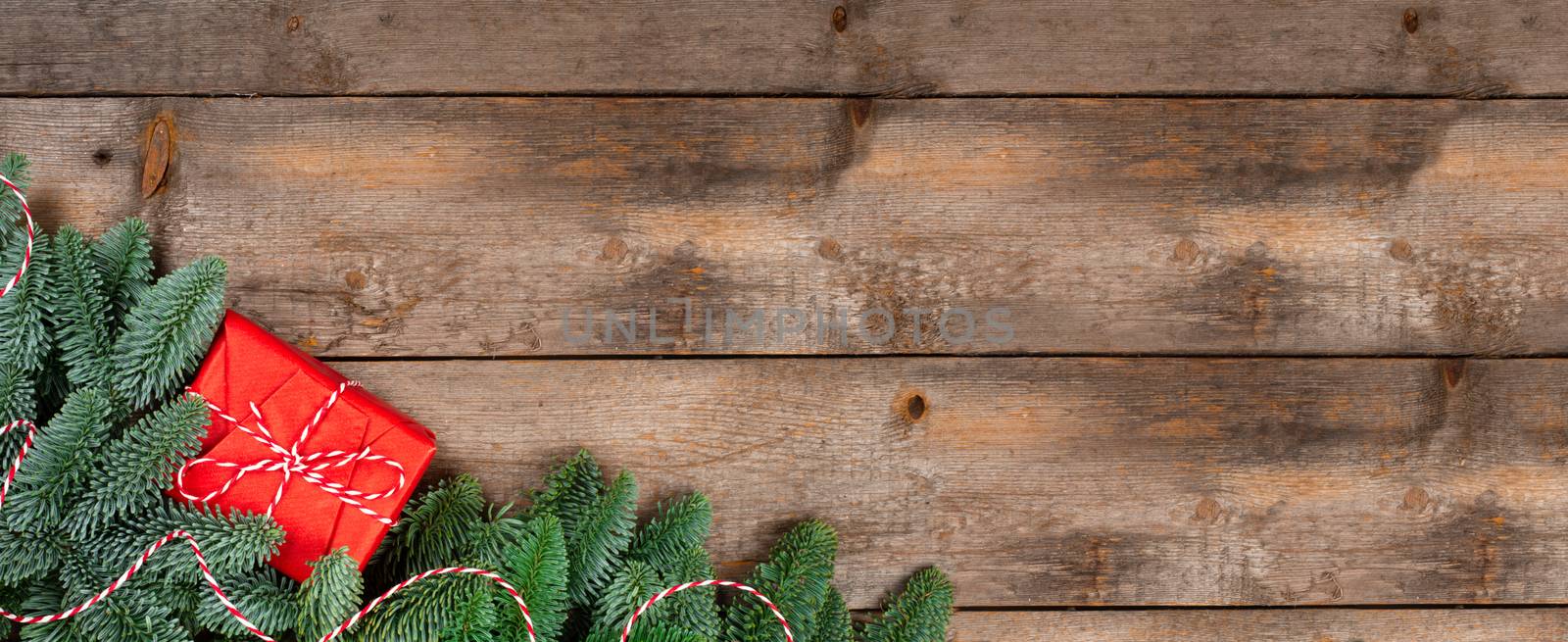 Christmas frame background by destillat