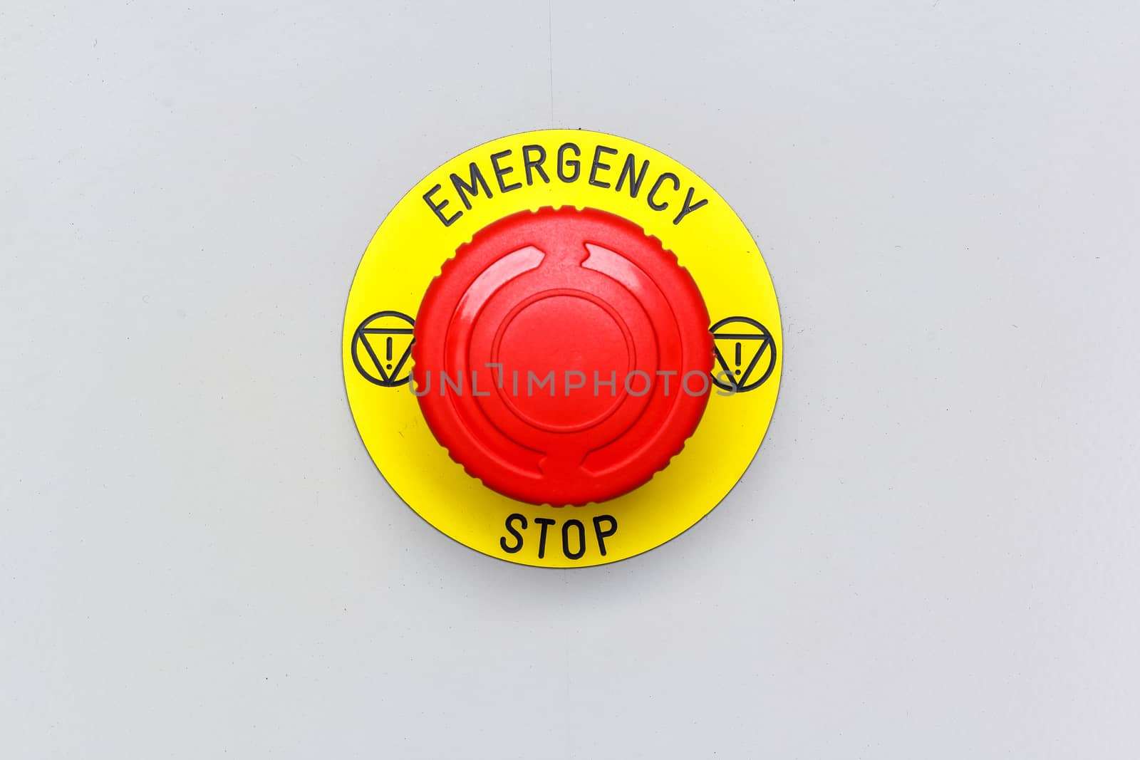 Emergency stop button by Praphan
