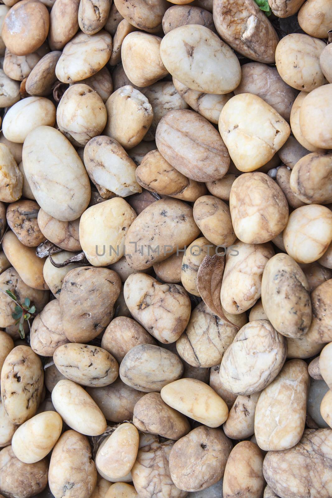 wall pattern of gravel stone