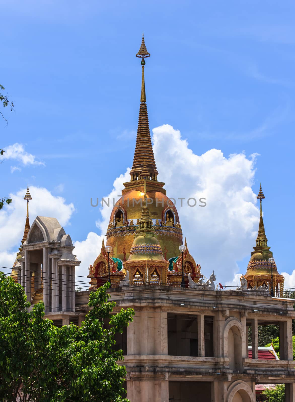 Wat phra buddhism thailand  by Praphan