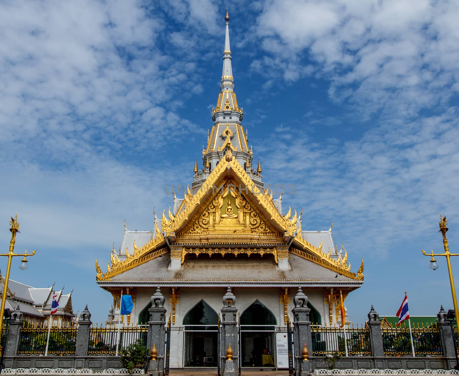 Buddhist temple in Chachoengsao province, Thailand