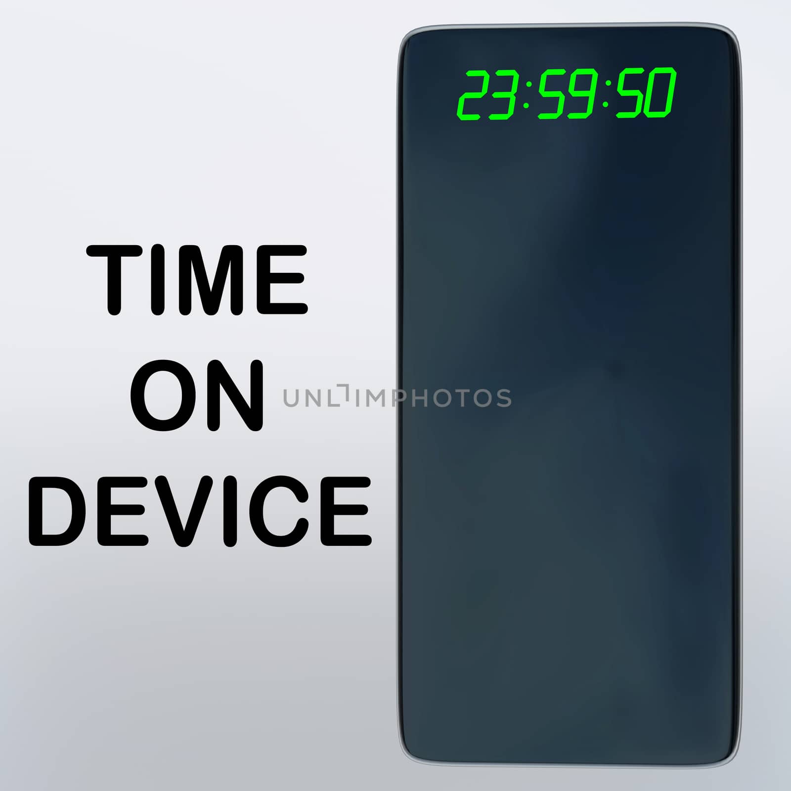 TIME ON DEVICE concept by HD_premium_shots