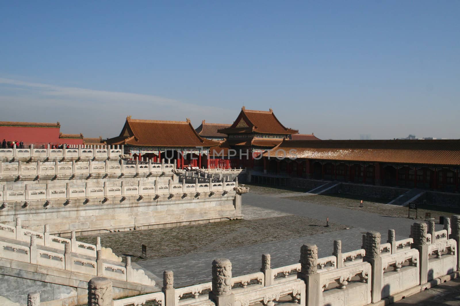 Beijing, China - November 1, 2016, Ancient royal palaces of the  by uphotopia