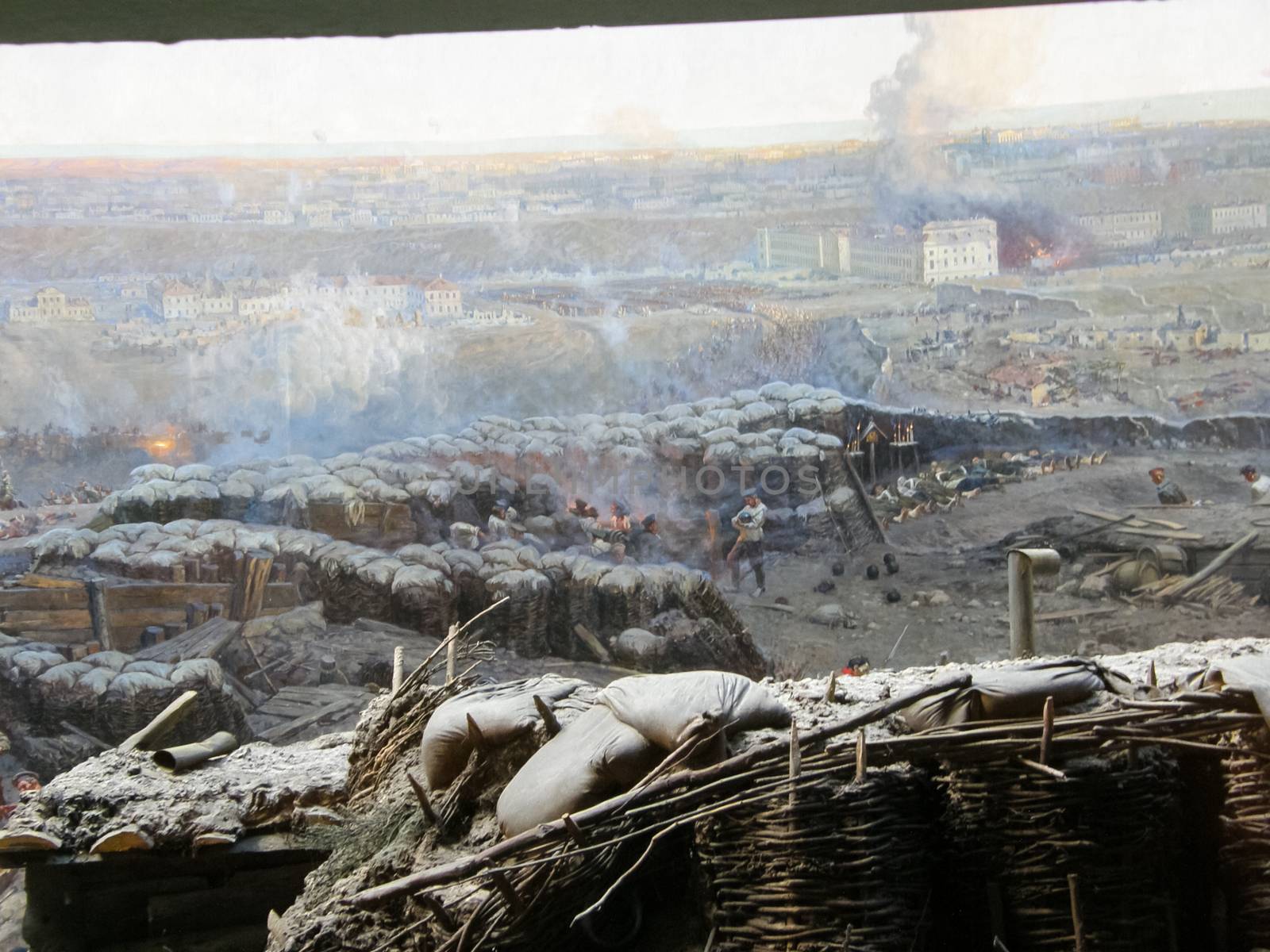 Reconstruction of the events of the defense of Sevastopol in the Crimean War of 1854-55. by DePo