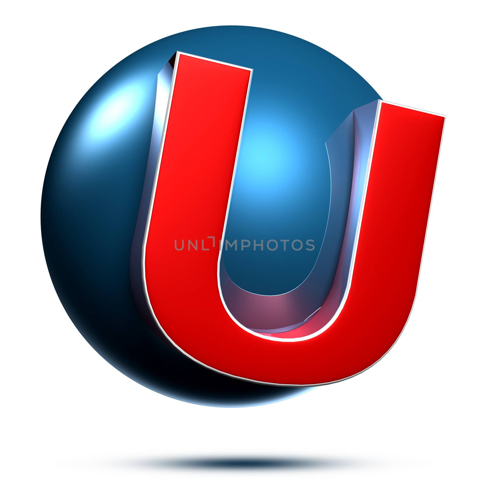 U logo. by thitimontoyai