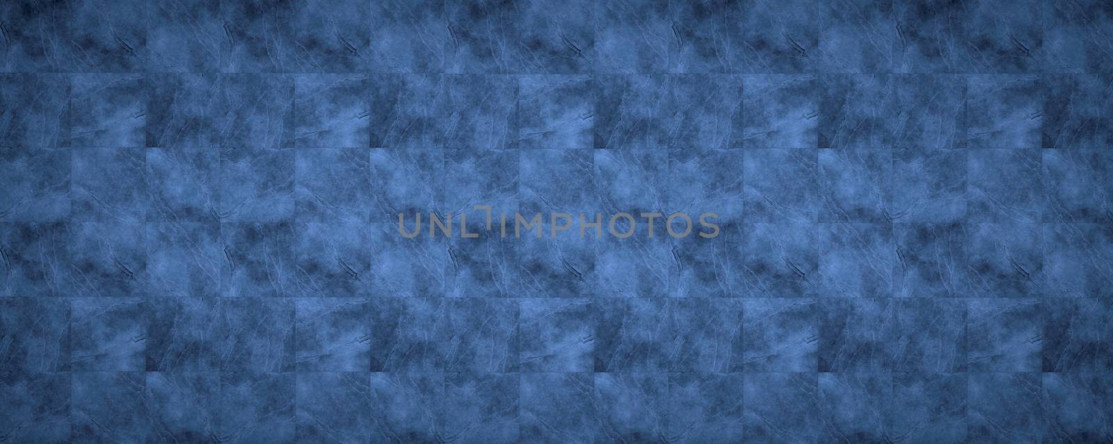 Background image showing a surface with the texture of marble on ceramic tiles in blue tones