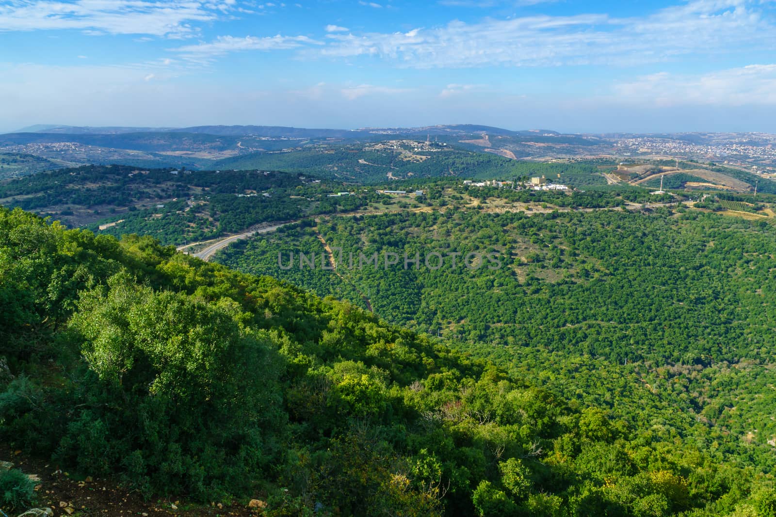 View of the Upper Galilee, and southern Lebanon by RnDmS