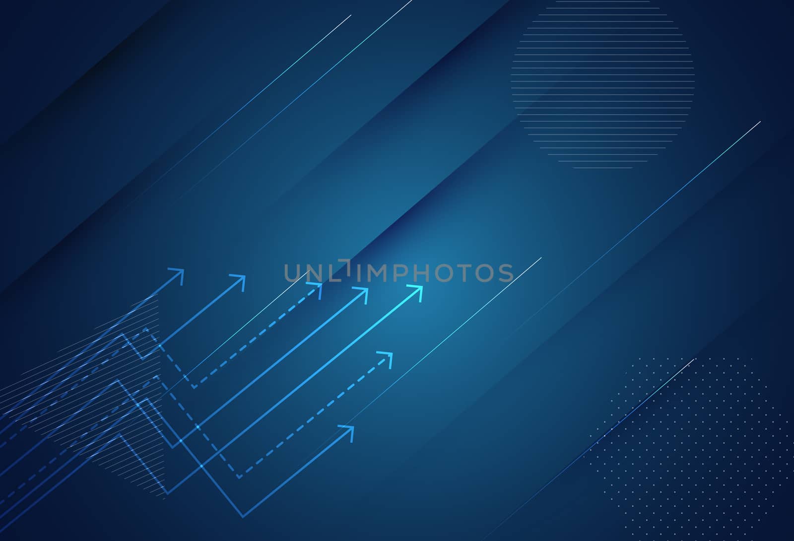 Abstract Minimal Gradient  shapes geometric background. Vector Illustration EPS10