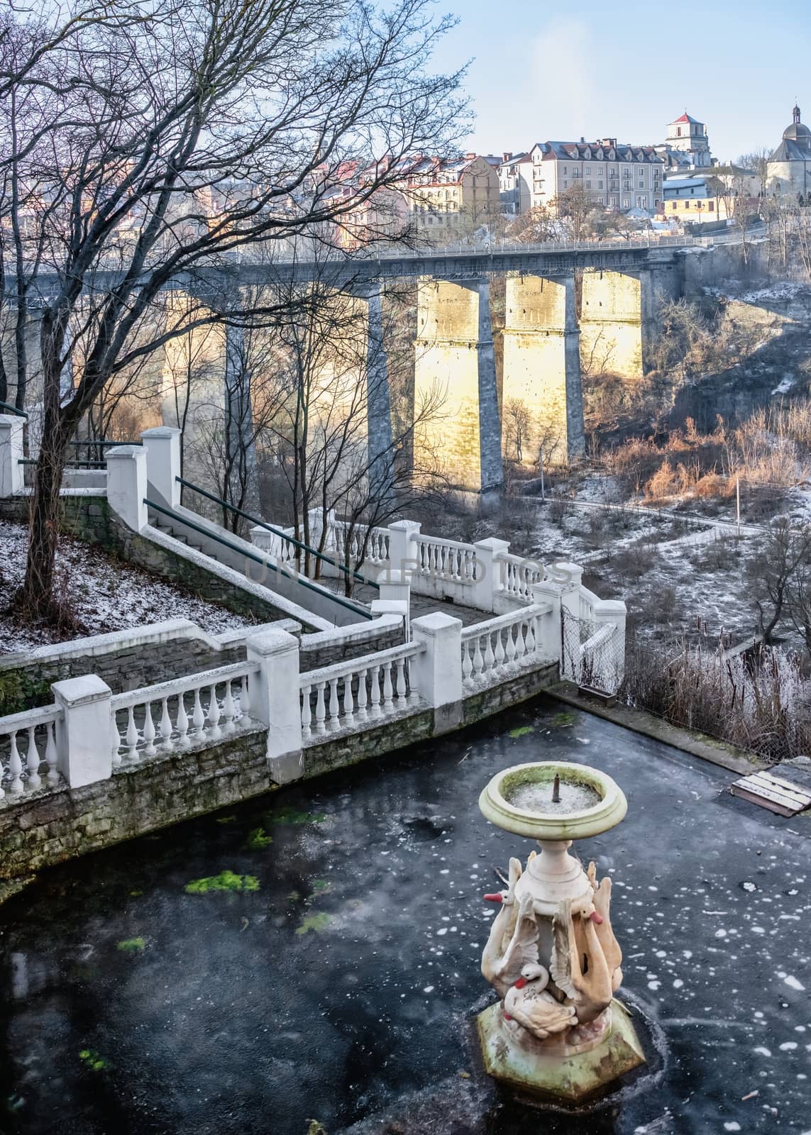 Kamianets-Podilskyi city park, Ukraine by Multipedia