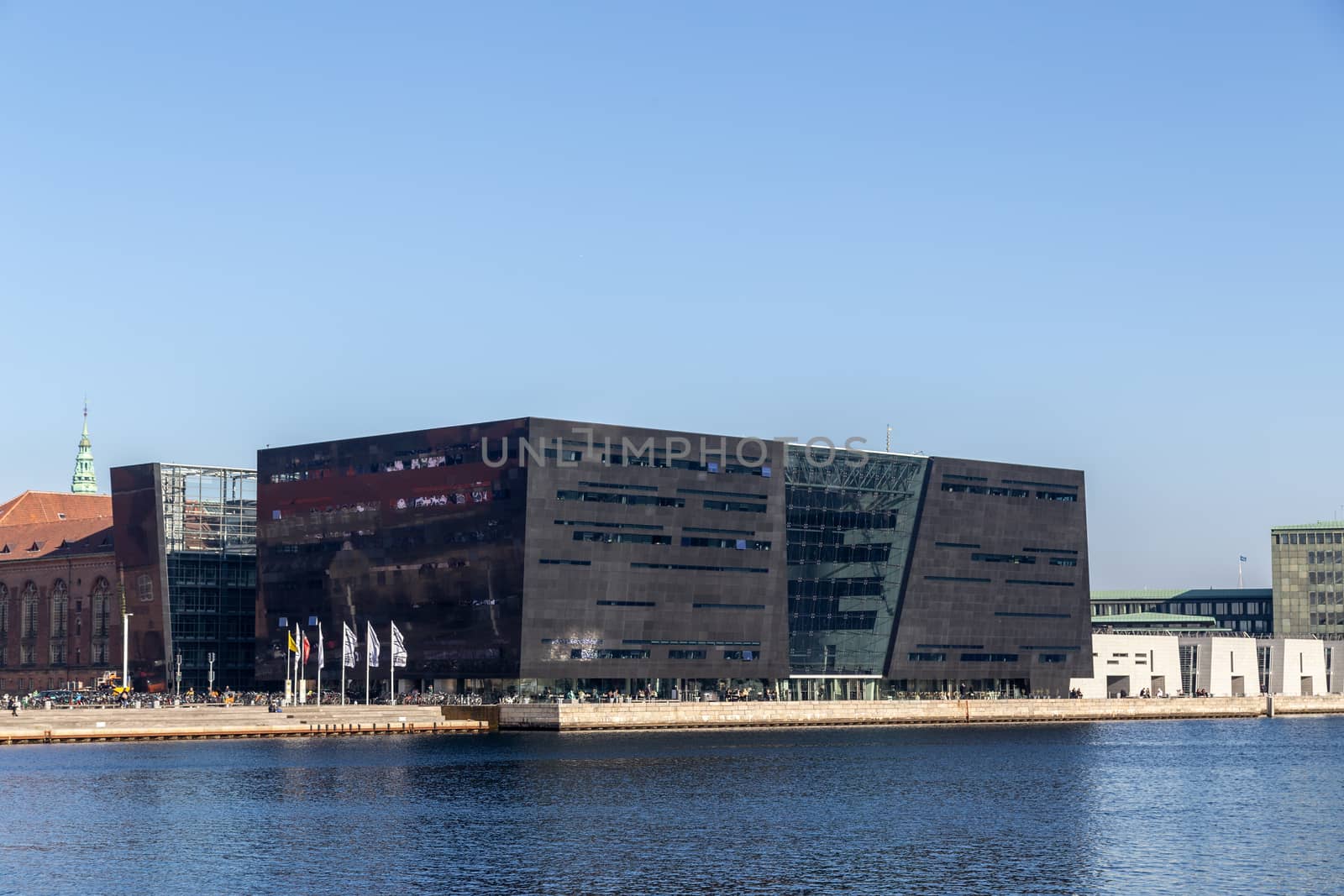 The Royal Library in Copenhagen, Denmark by oliverfoerstner