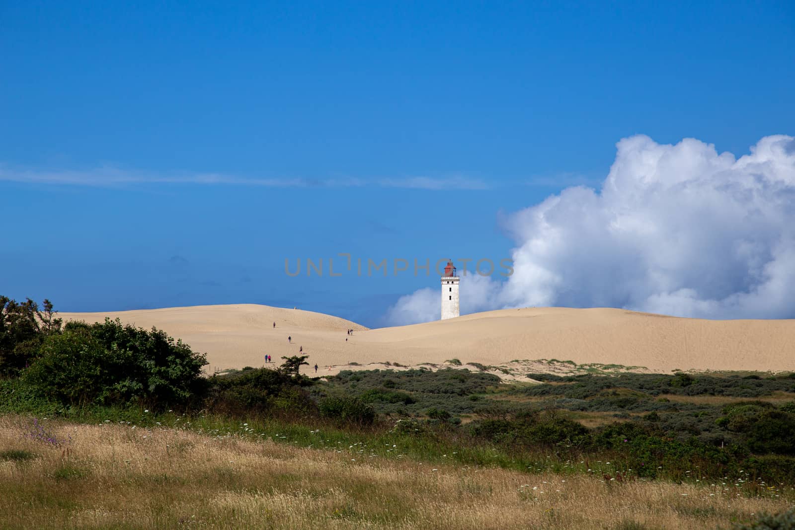 Rubjerg Knude Lighthouse in Jutland, Denmark by oliverfoerstner