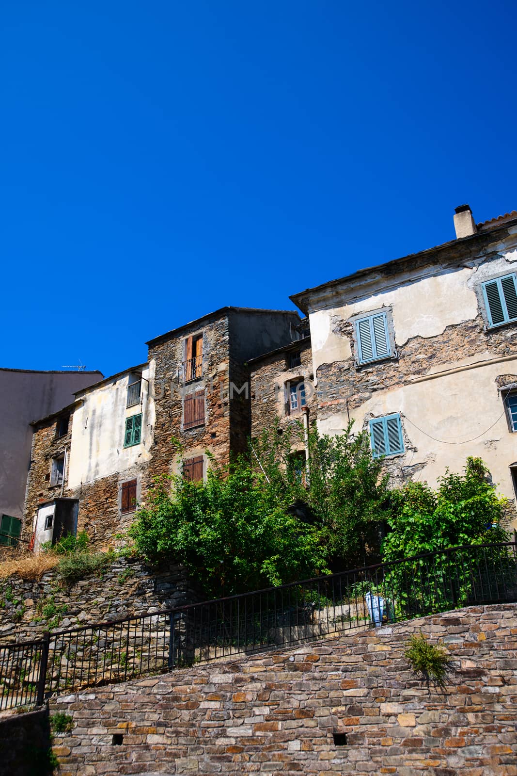 Old houses in Corsica by Youri