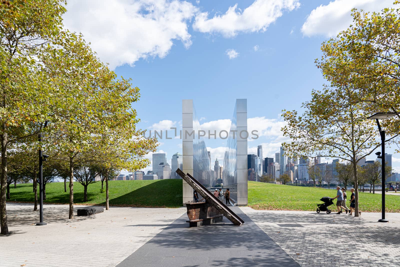 Empty Sky Memorial in Jersey City, USA by oliverfoerstner