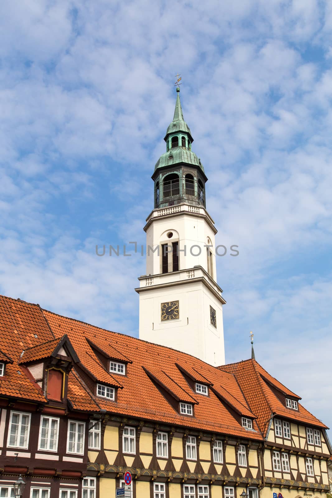 Church Tower in Celle, Germany by oliverfoerstner
