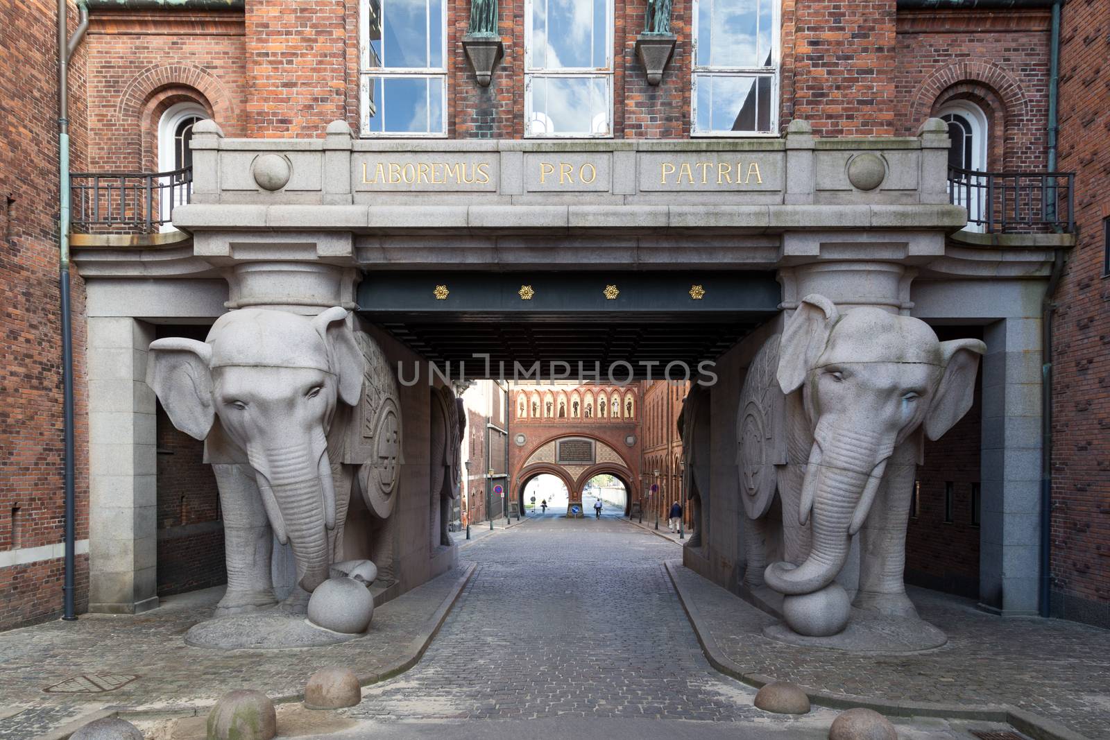 Elephant Gate at Carlsberg Brewery, Copenhagen by oliverfoerstner