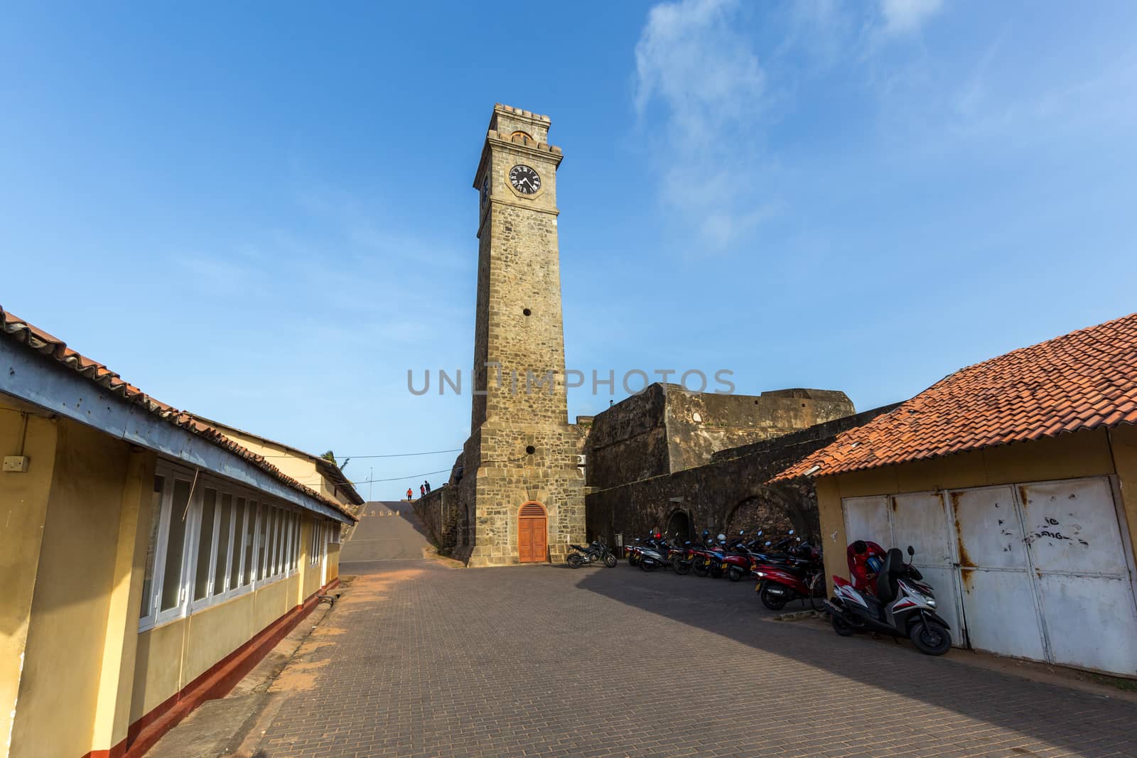 Clock Tower in Galle Fort, Sri Lanka by oliverfoerstner