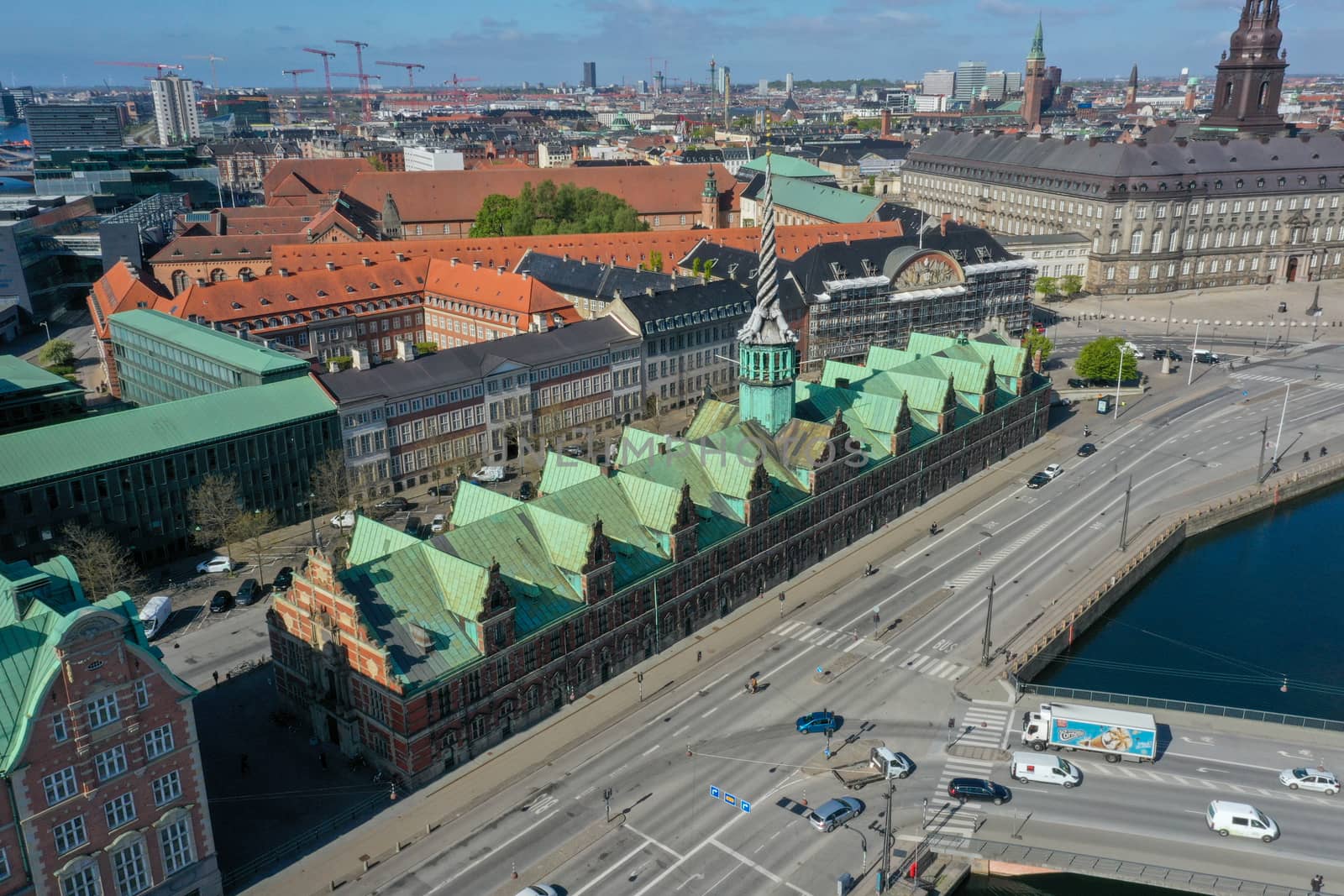 Old Stock Exchange Building in Copenhagen, Denmark by oliverfoerstner