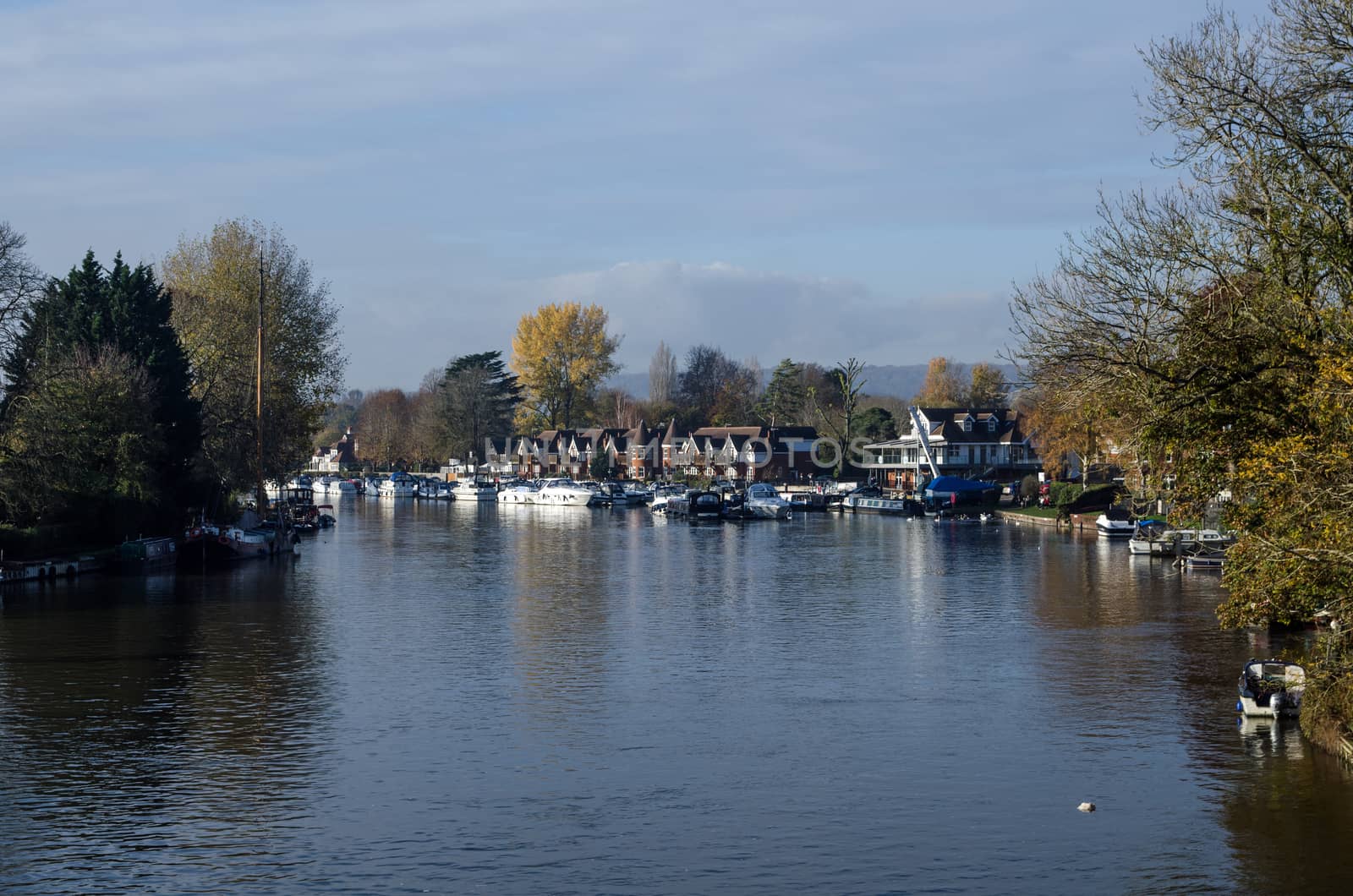 River Thames at Bourne End, Buckinghamshire by BasPhoto