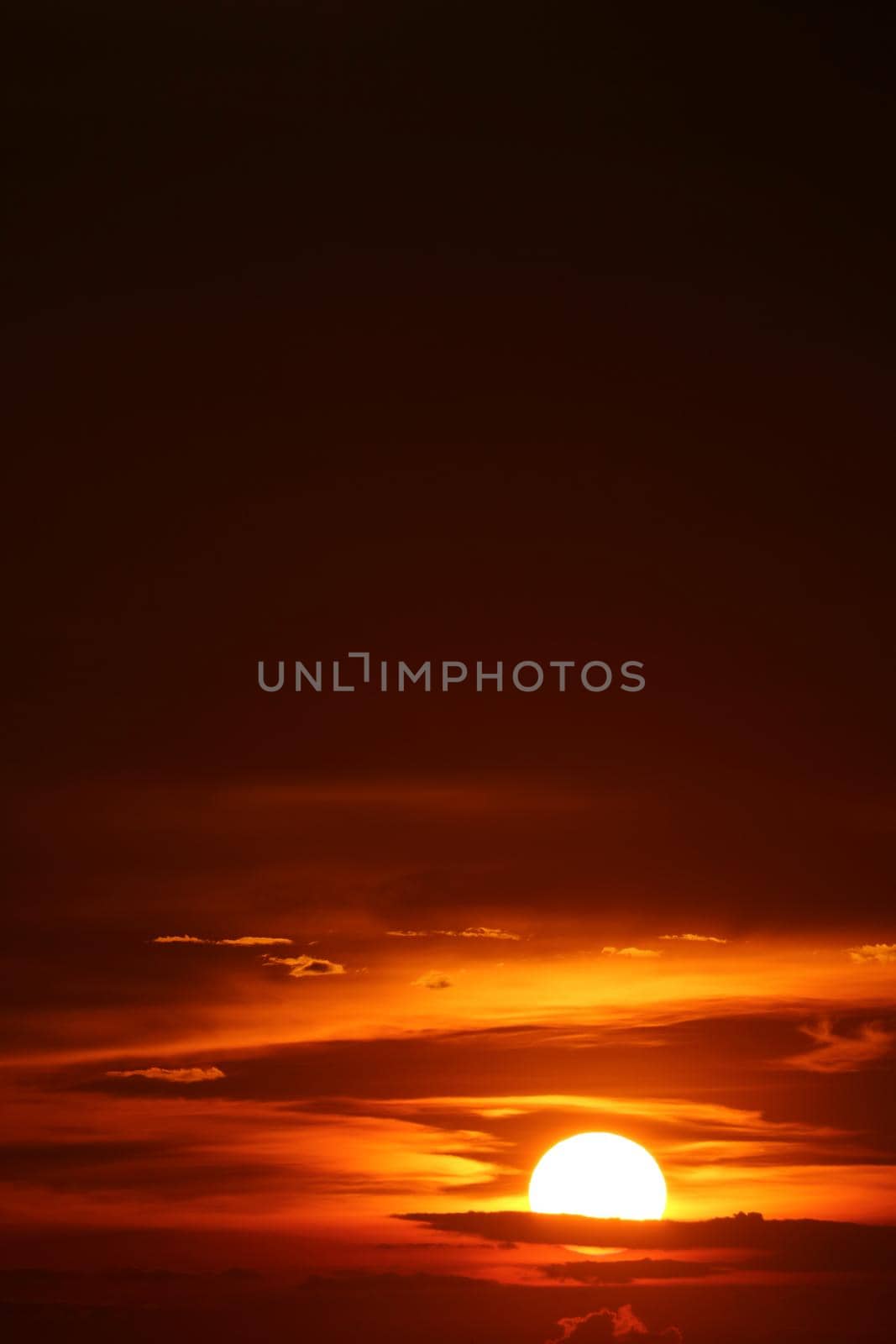 sun dawn back on morning sky silhouette cloud on sea by Darkfox