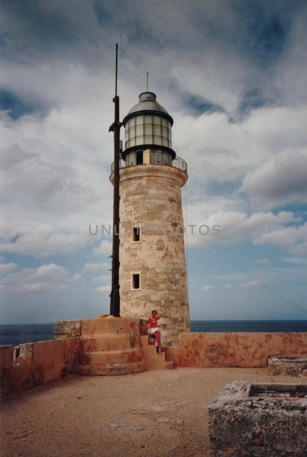 Cuba 1979, Castillo Morro lighthouse by pippocarlot