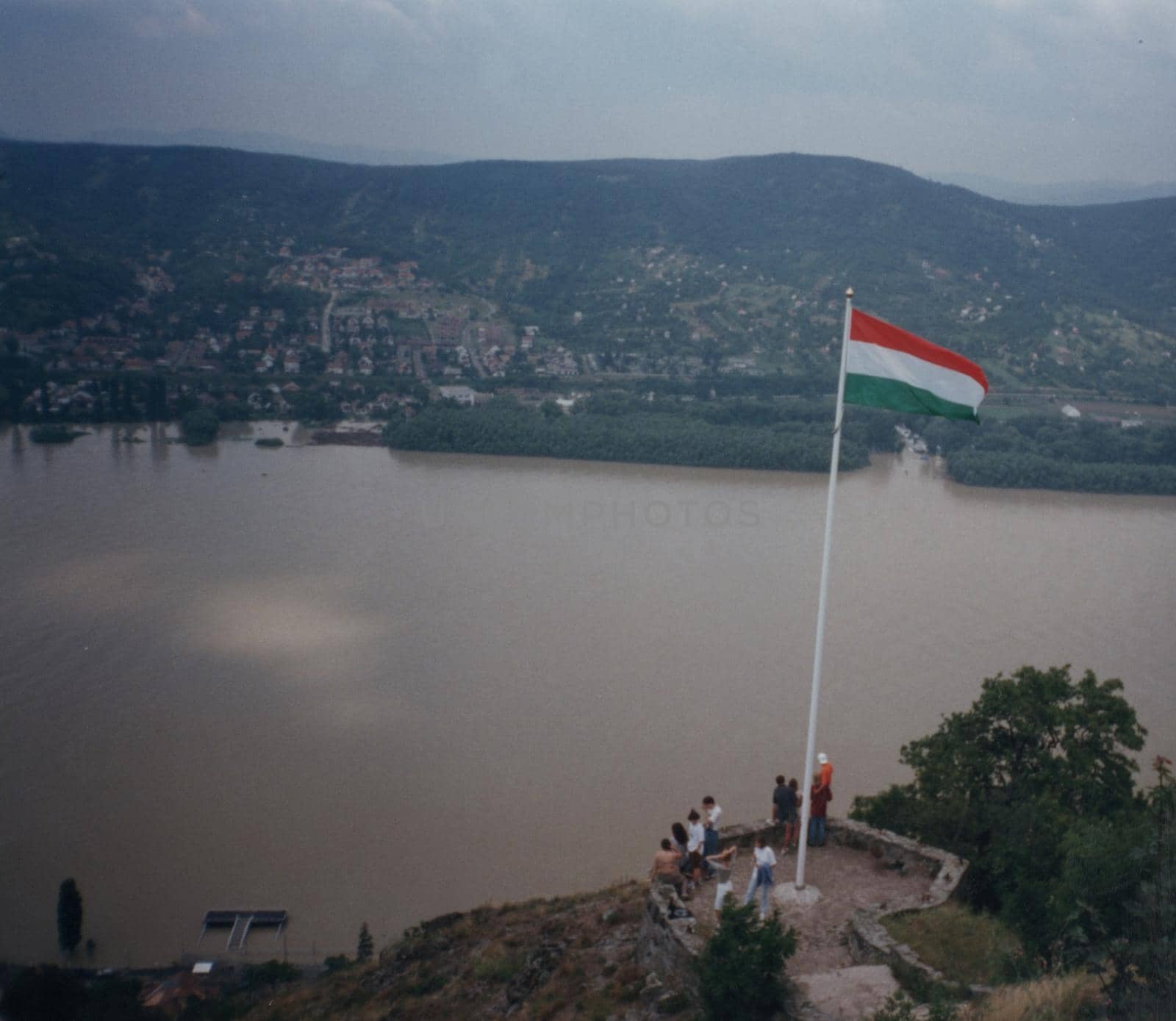 Hungary 1979, View over the Danube in Budapest by pippocarlot
