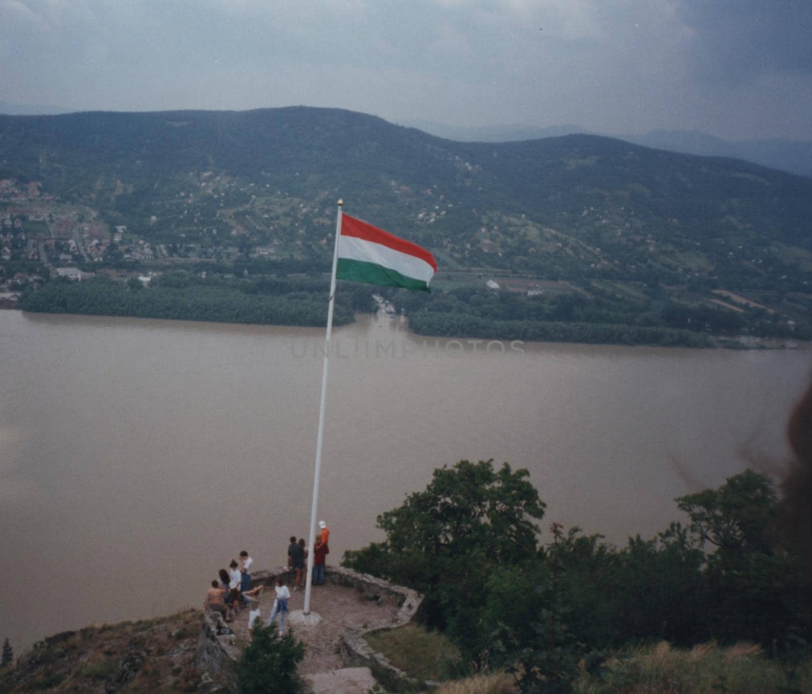 Hungary 1979, View over the Danube in Budapest 3 by pippocarlot