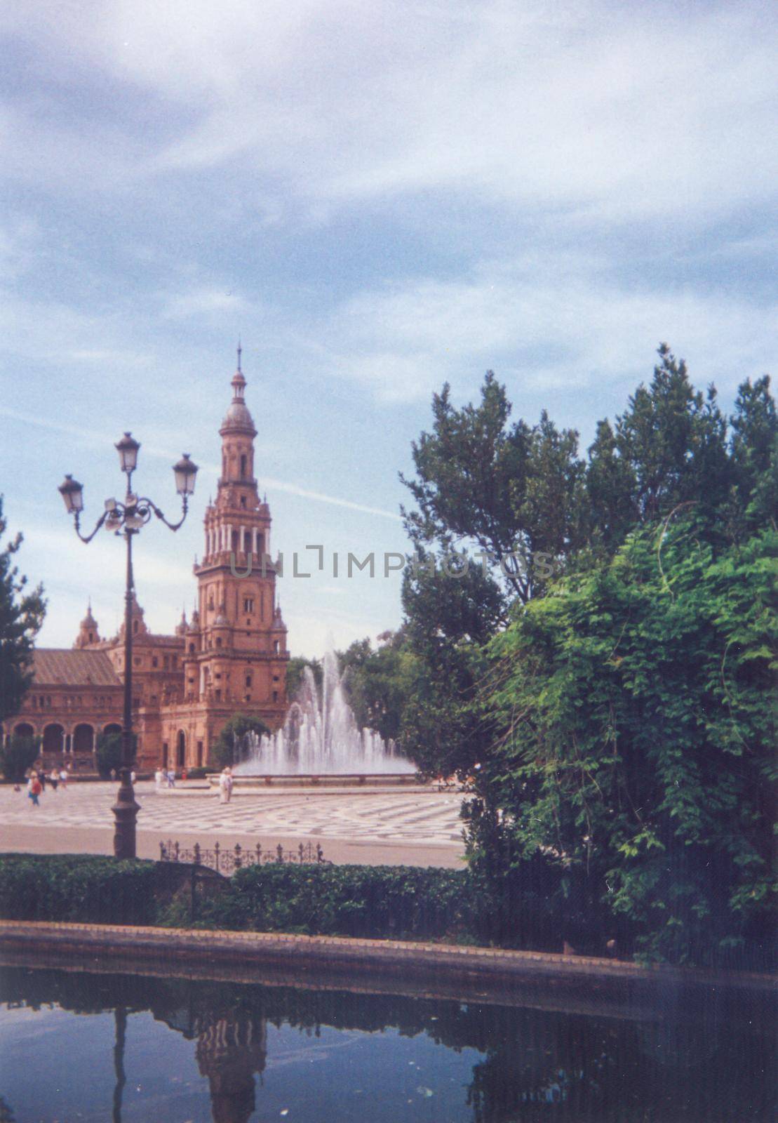 Spain 1989, Plaza de España in Seville by pippocarlot