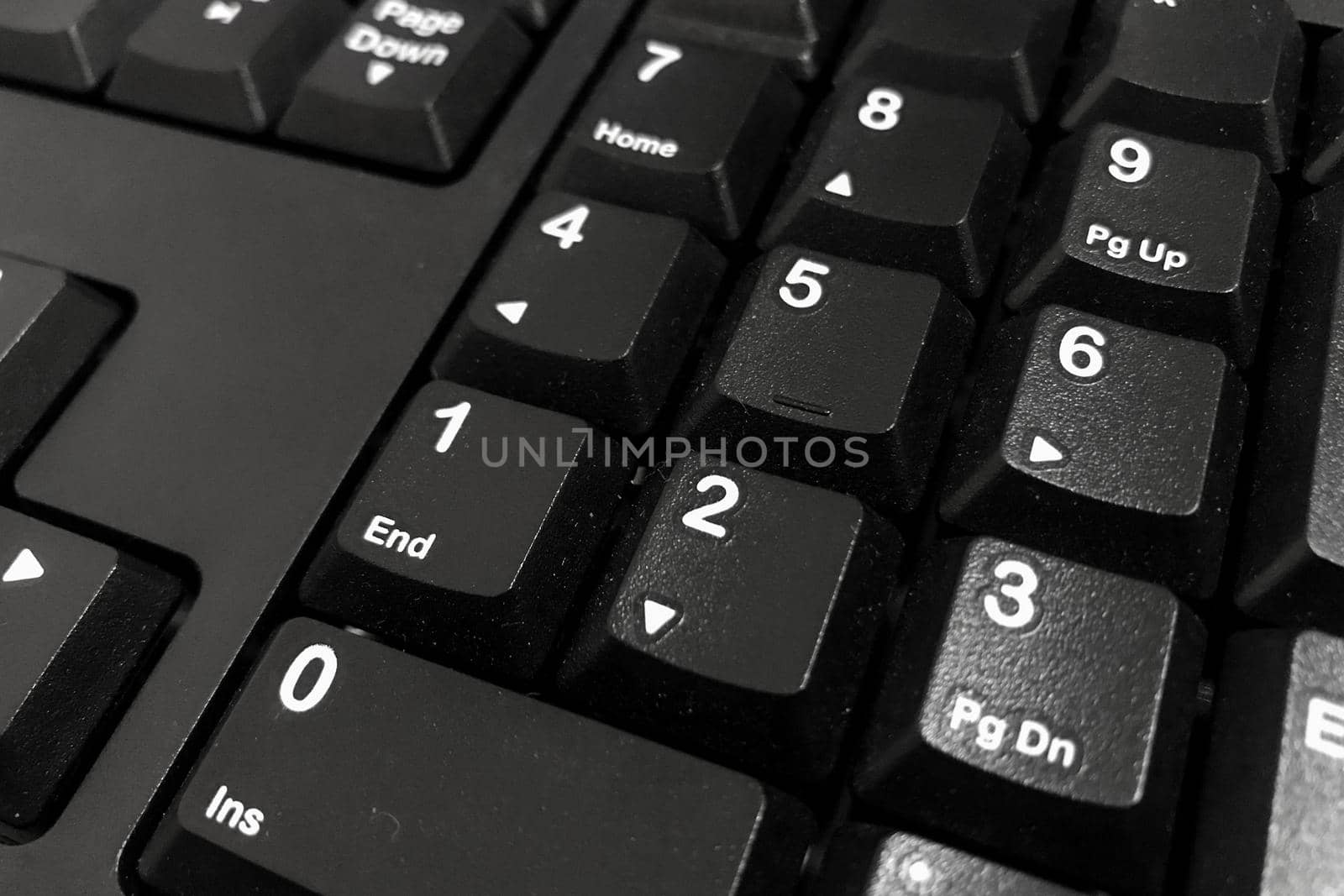 The computer keyboard in the keyboard represent work