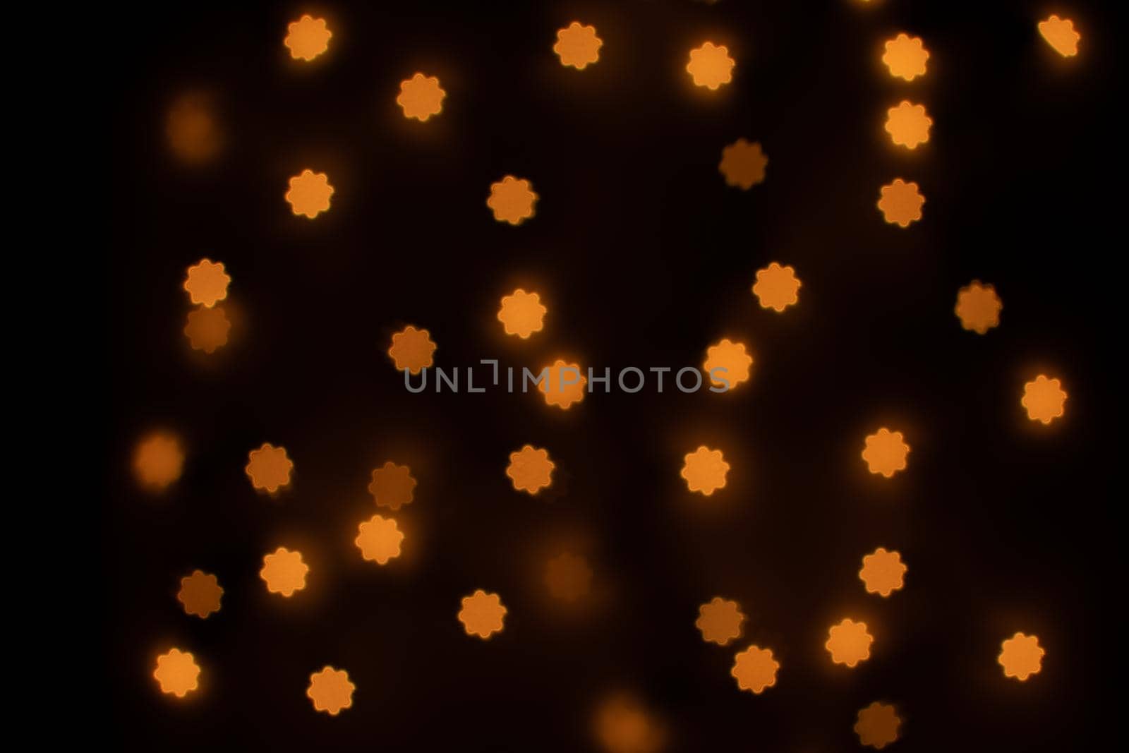 Yellow Ball Shaped Bokeh With Bumps by bju12290
