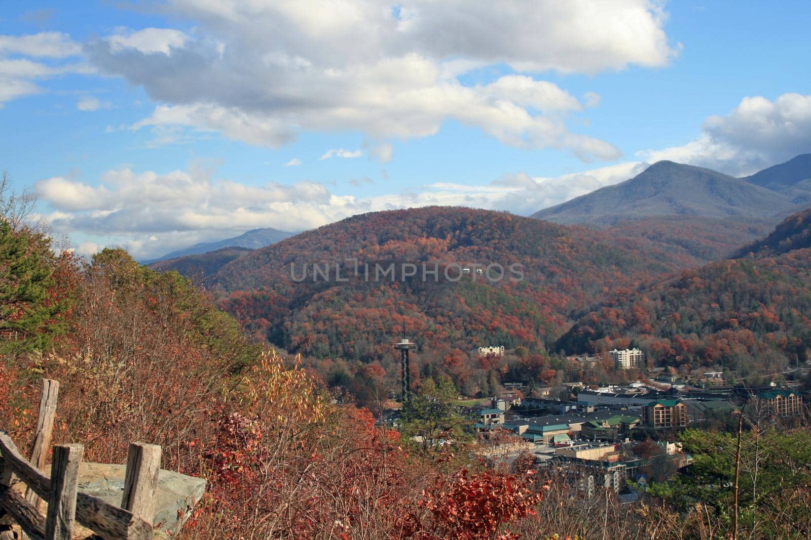 Views seen in the Great Smoky Mountains National Park in Tennessee
