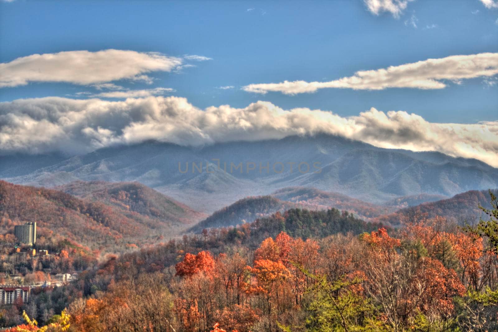 Views seen in the Great Smoky Mountains National Park in Tennessee