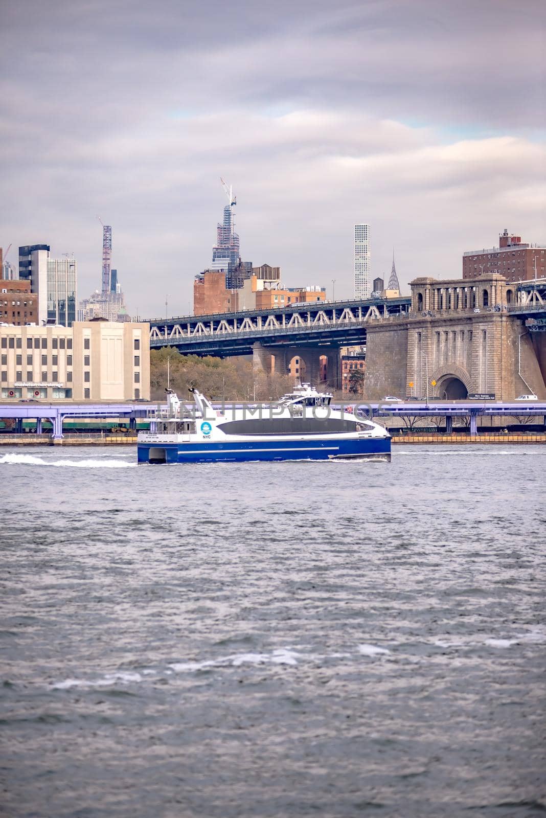 lower manhattan new york city panorama