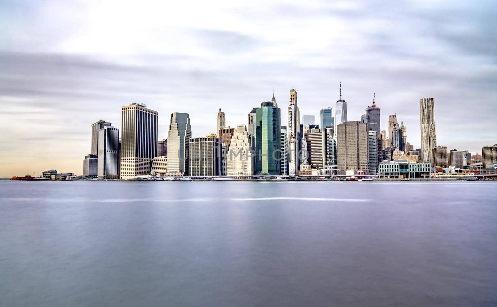 new york city skyline manhattan panorama view by digidreamgrafix