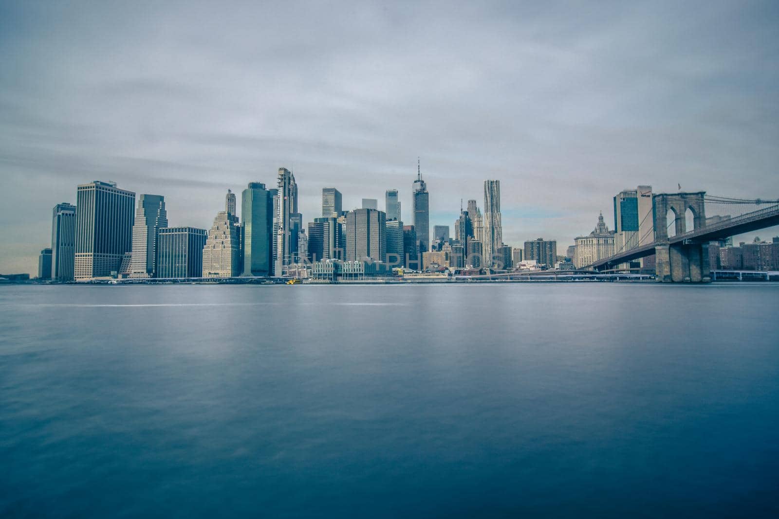 new york city skyline manhattan panorama view by digidreamgrafix