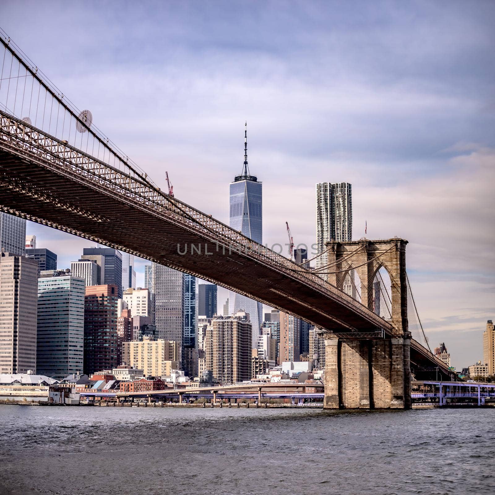 lower manhattan new york city panorama