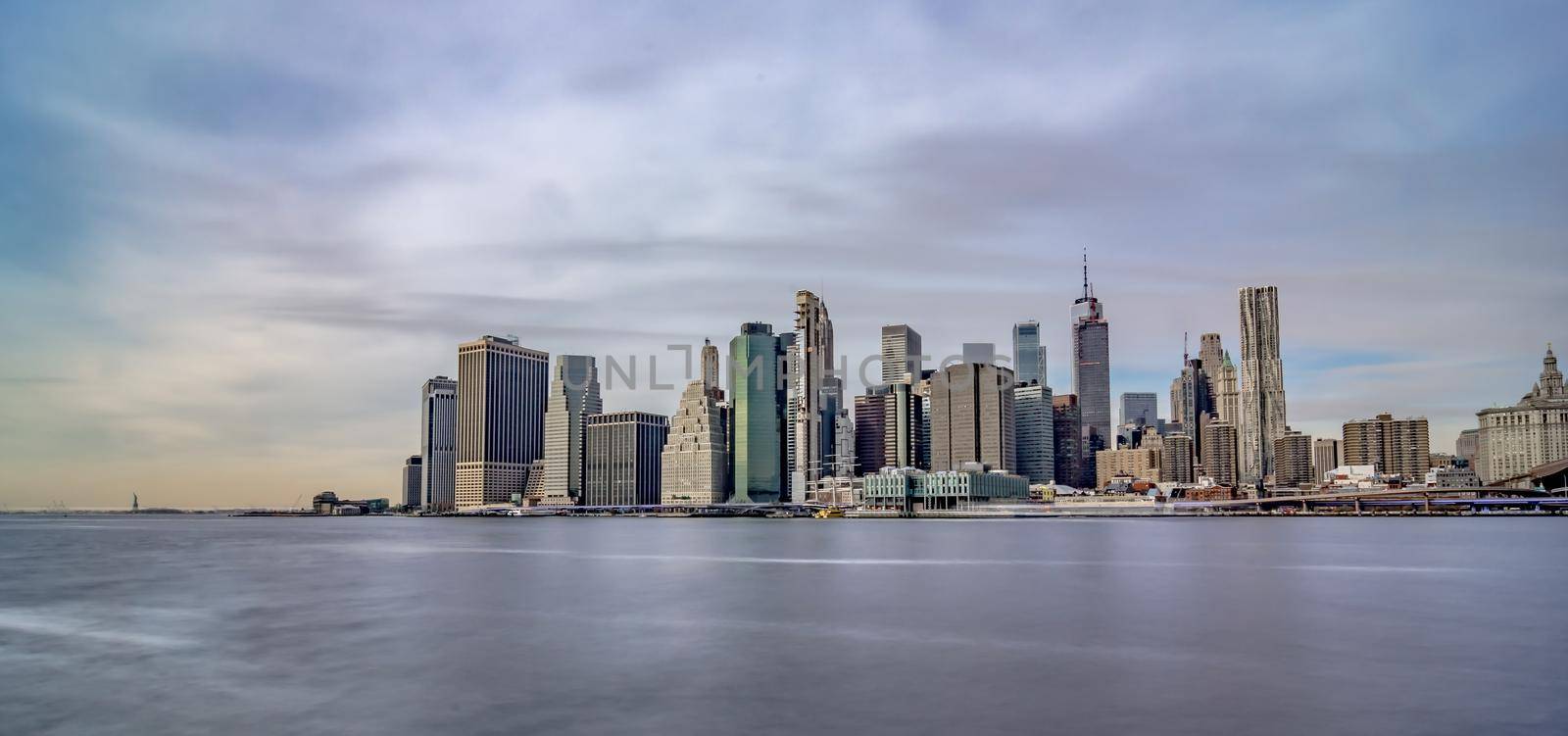 new york city skyline manhattan panorama view by digidreamgrafix