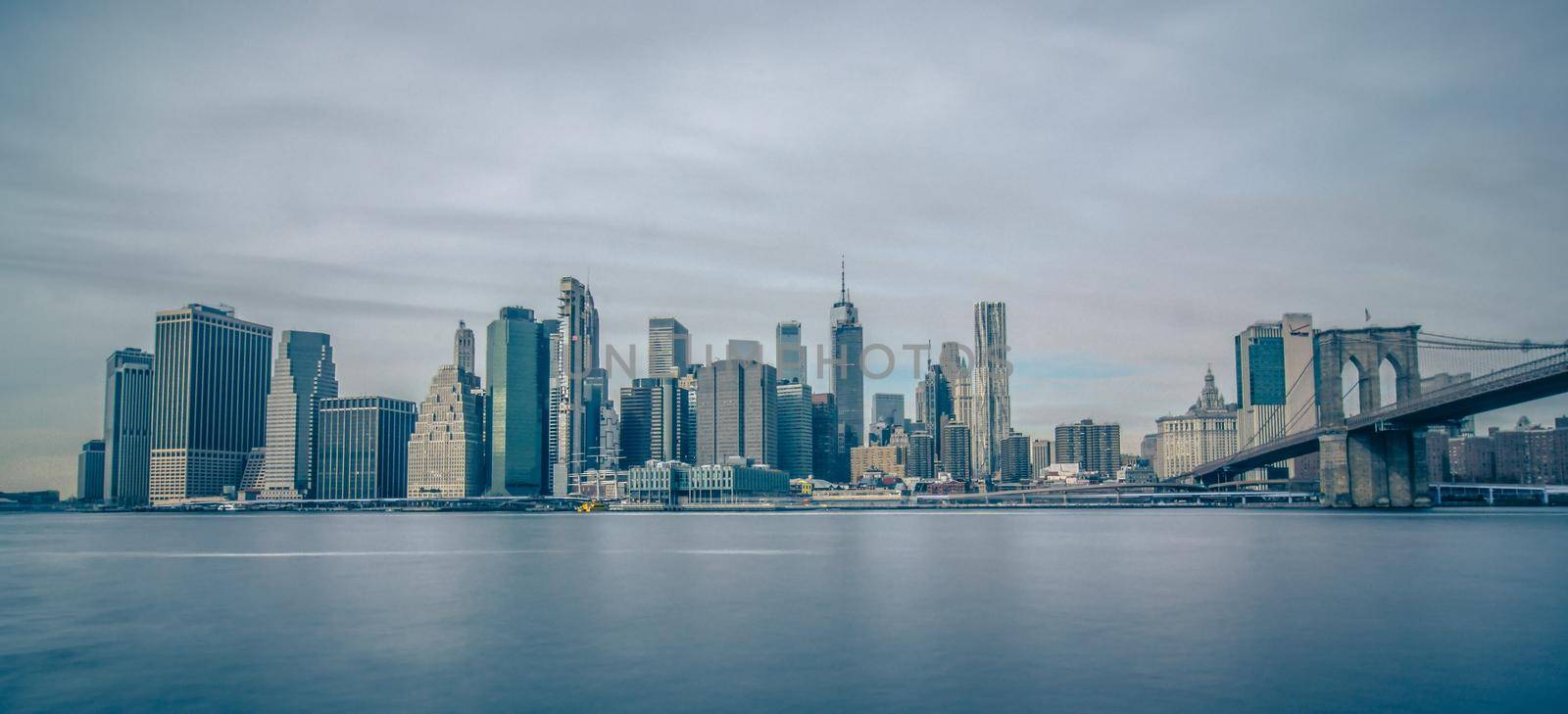 new york city skyline manhattan panorama view by digidreamgrafix