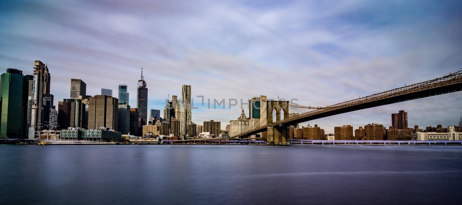 new york city skyline manhattan panorama view by digidreamgrafix