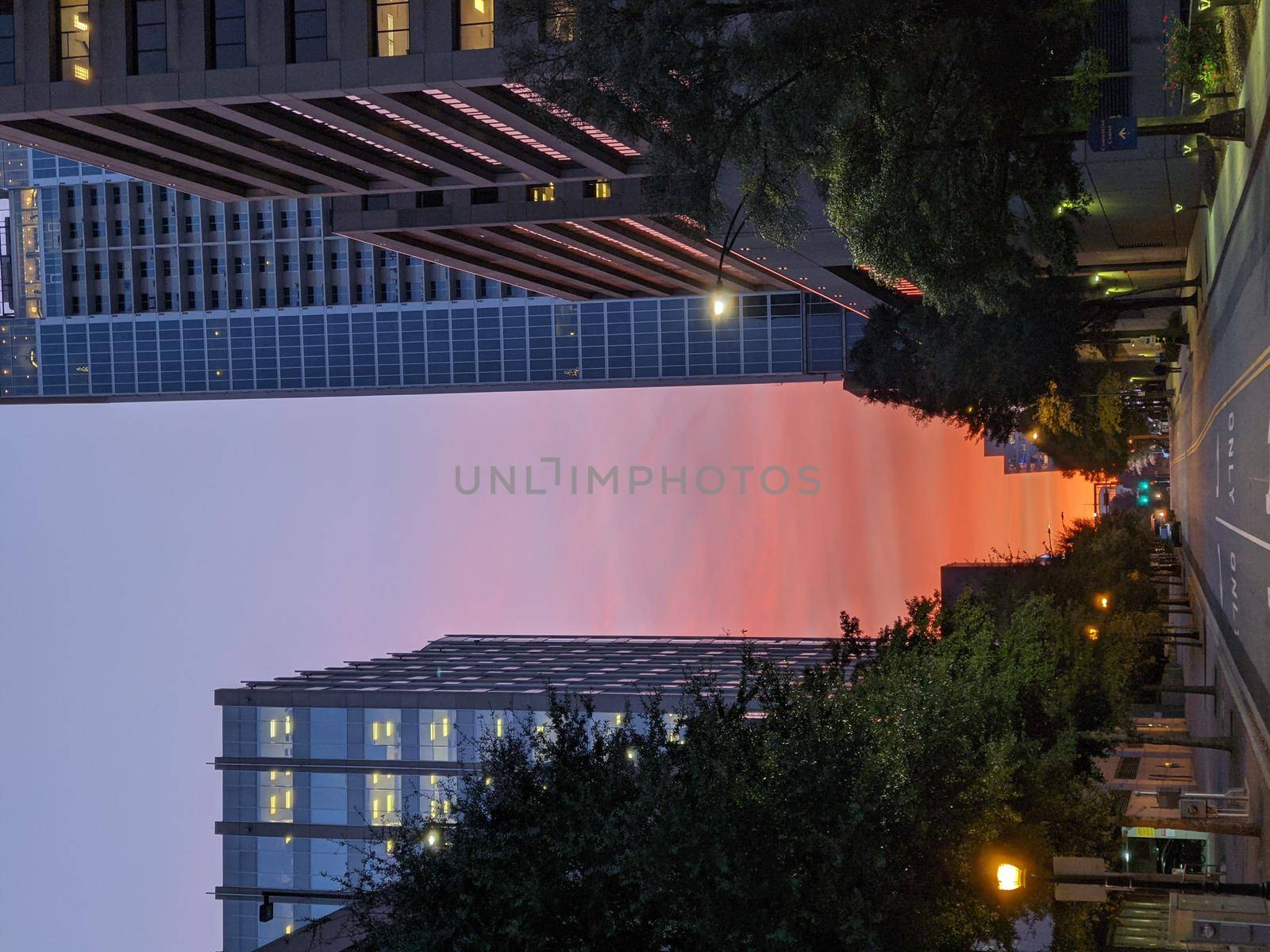 uptown charlotte north carolina usa early morning by digidreamgrafix