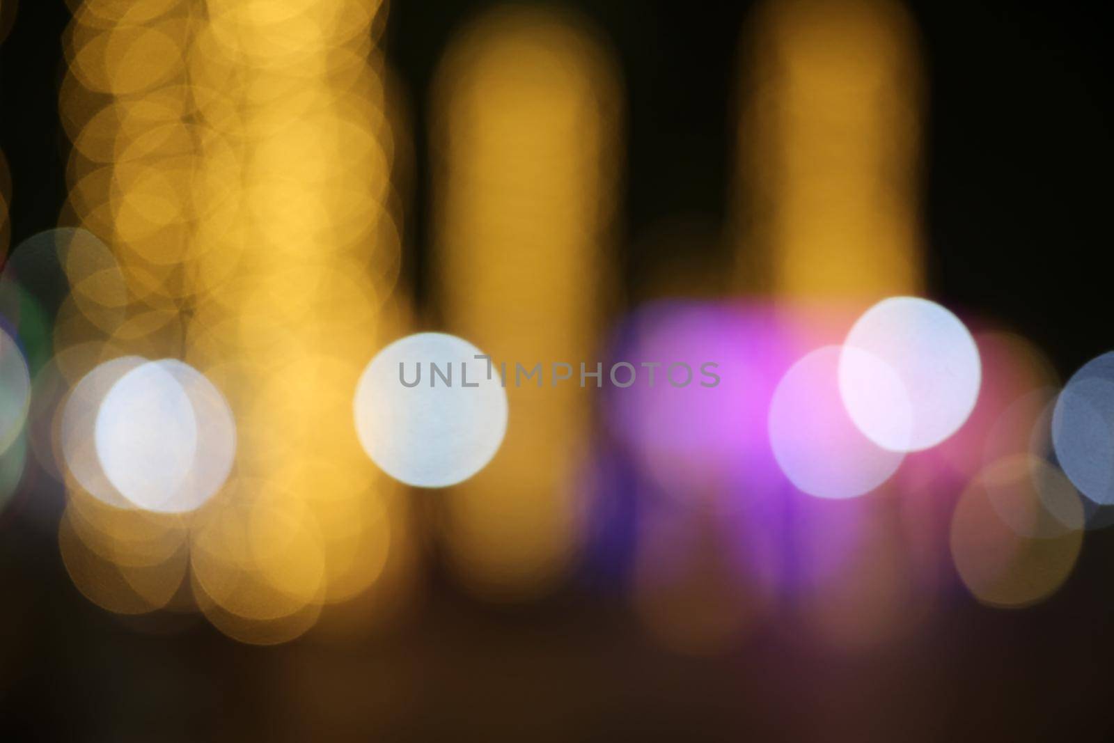 Abstract bokeh light background.